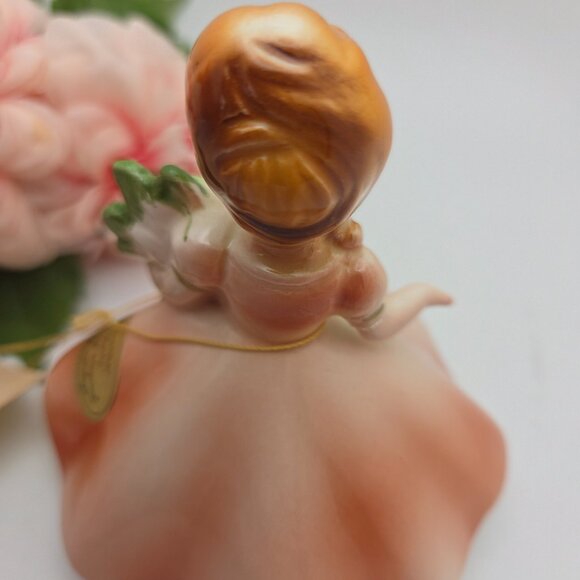 Vintage Josef Originals November Topaz Birthday Stone Figurine (Repaired) - Picture 7 of 13